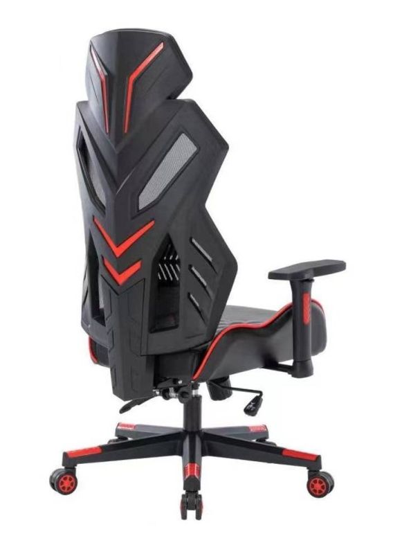 Kancelárska stolička z kvalitnej látky v kombinácii s ekokožou, čierna