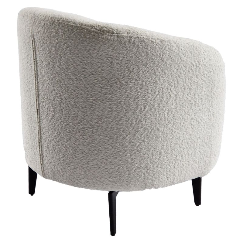 Celočalúnené kreslo vo farebnom prevedení biela