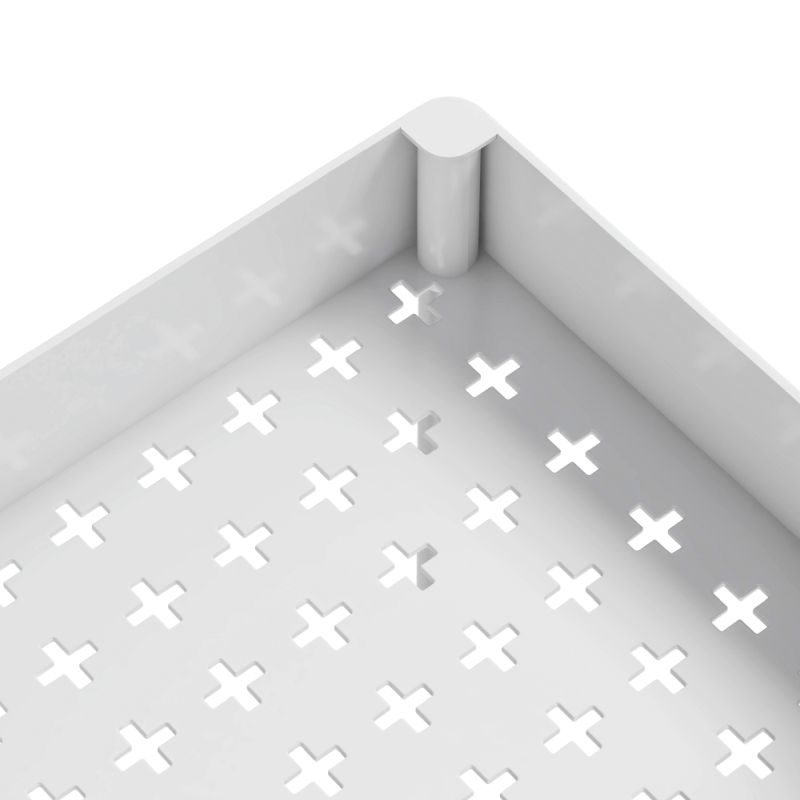 Multifunkčný pojazdný regál TYP 1, biely