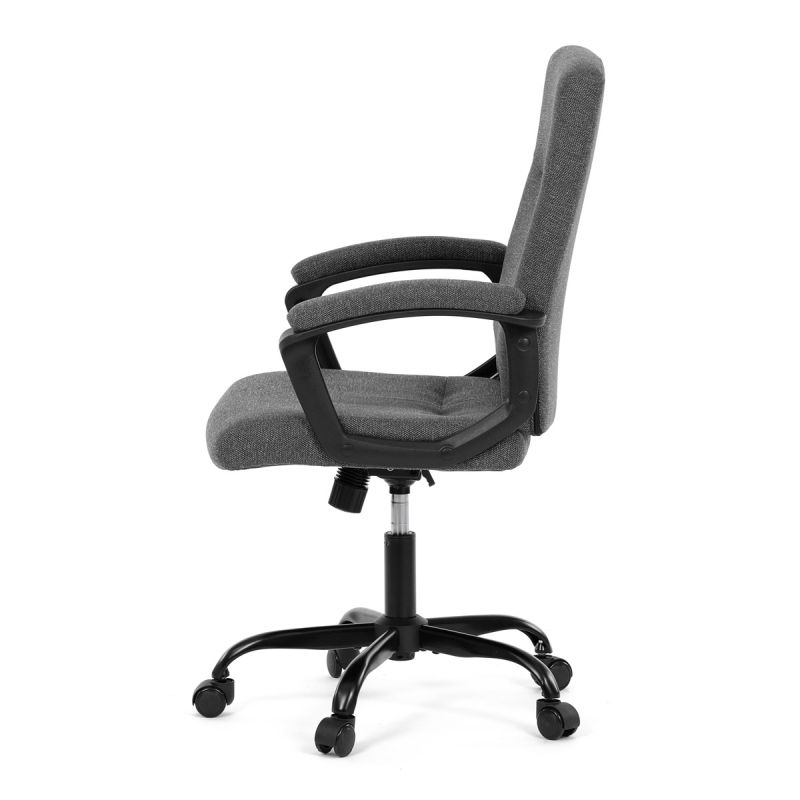 Atraktívne kancelárske kreslo, sivá látka