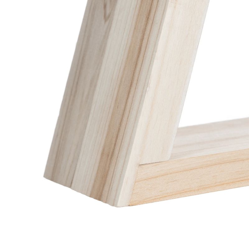 Detská polička, biela-prírodná