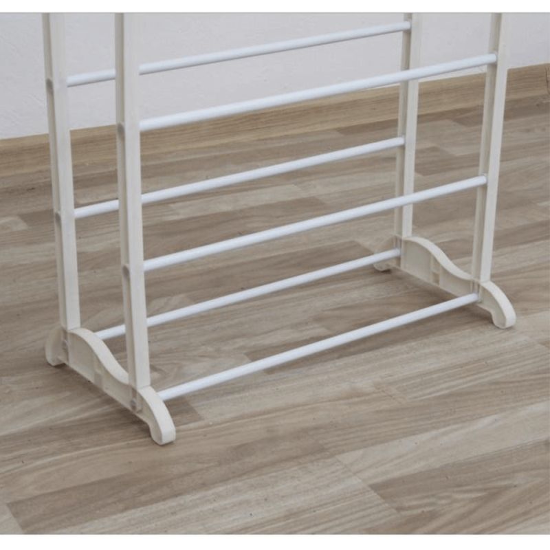 Botník 10-radový pre 30 párov, biely