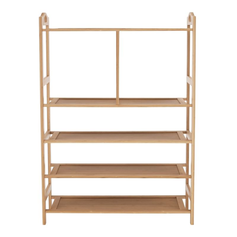 Botník 5-policový, prírodný bambus