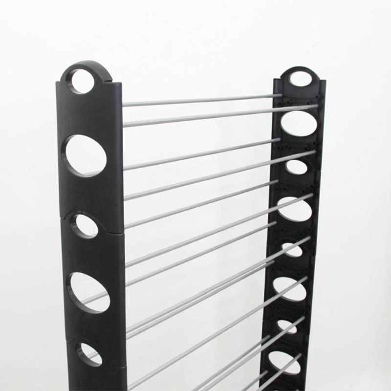 Botník 10-radový široký, sivá-čierna