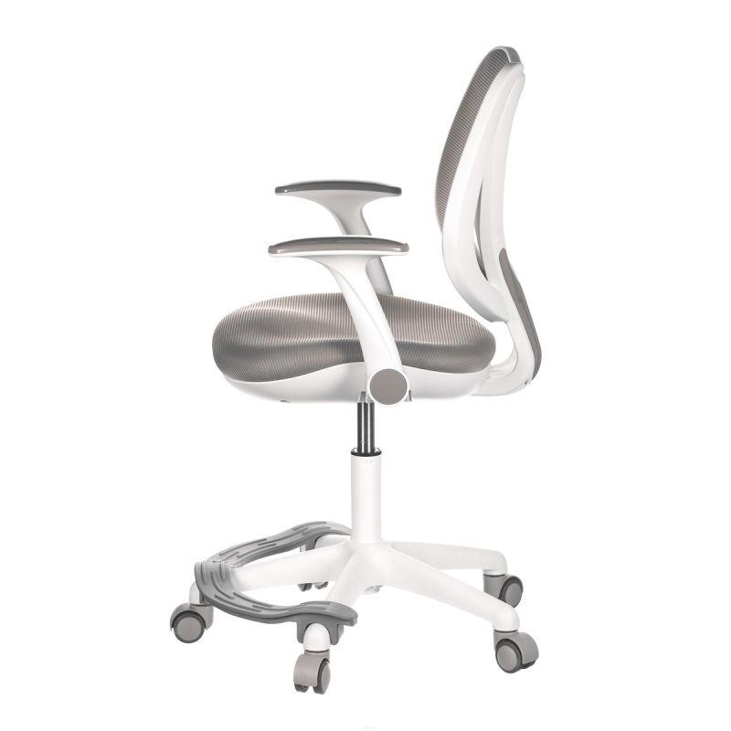 Detská stolička, šedá sieťovina