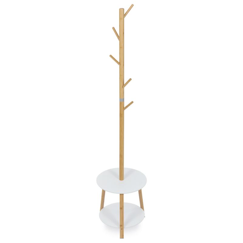 Stojanový vešiak biely