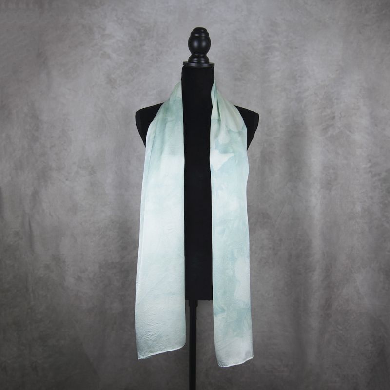 Hodvábny šál LIMITED_07, Vyrobený na Slovensku, 175 x 45cm