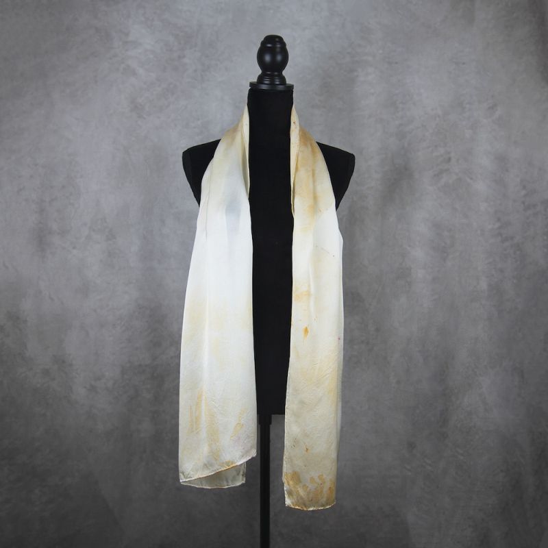 Hodvábny šál LIMITED_13, Vyrobený na Slovensku, 175 x 45cm