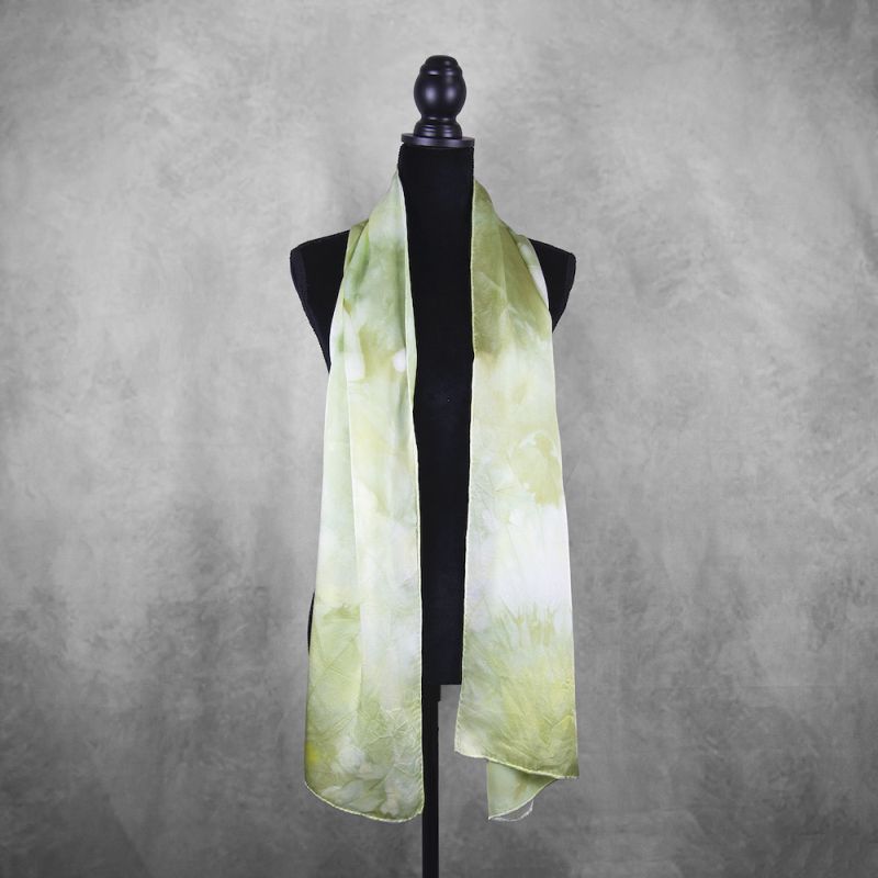 Hodvábny šál LIMITED_22, Vyrobený na Slovensku, 175 x 45cm