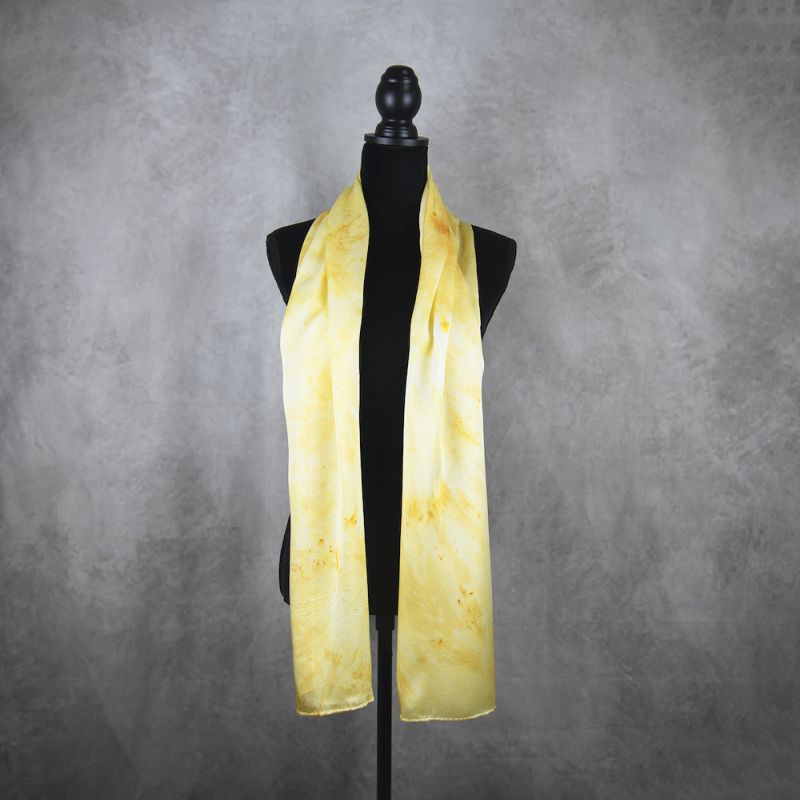 Hodvábny šál LIMITED_30, Vyrobený na Slovensku, 175 x 45cm