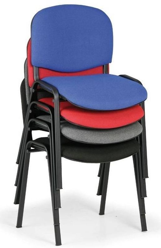 Praktická zasadacia stolička, Dora D4 modrá