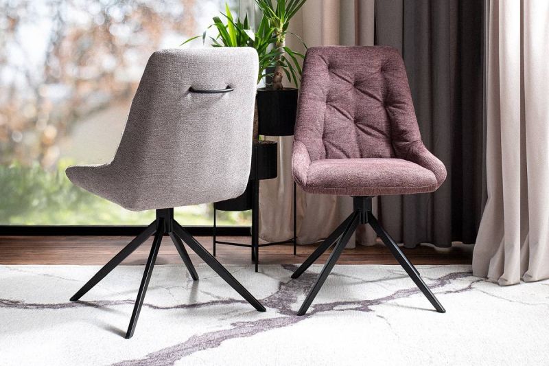 Jedálenská stolička do moderných interiérov, čierna/sivá