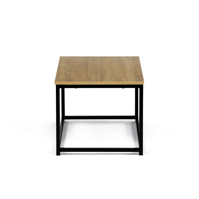 Stôl konferenčný, 90x48x41 cm, MDF, dekor divoký dub