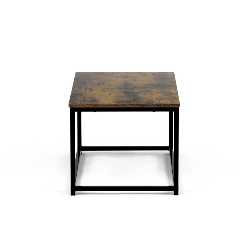 Stôl konferenčný, 90x48x41 cm, MDF, dekor staré drevo
