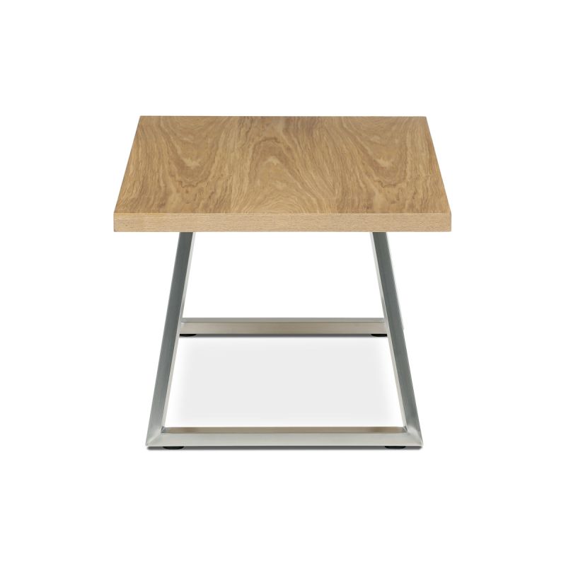 Konferenčný stôl v modernom dizajne 120x60cm, MDF doska, odtieň dub