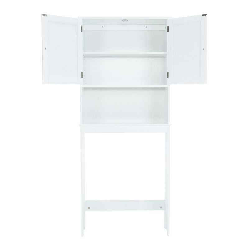 Skrinka nad WC, biela