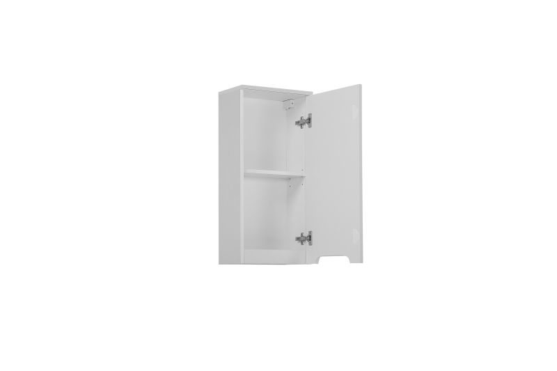 Kúpeľňová skrinka WHITE 830 biela/biely vysoký lesk