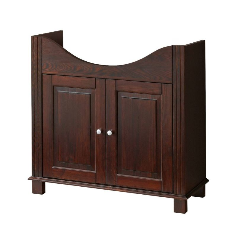 Kúpeľňová skrinka 864 retro hnedá