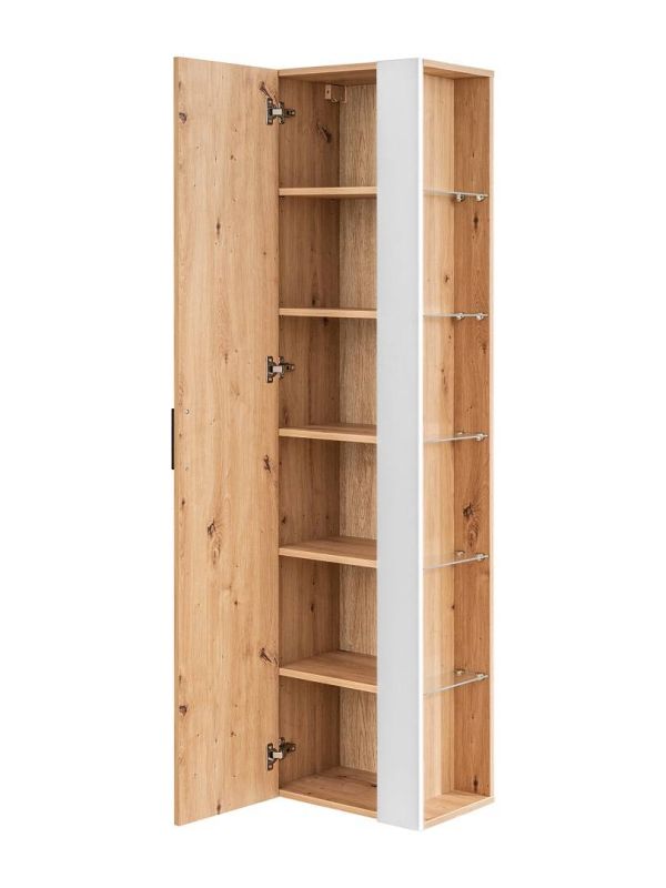 Skrinka do kúpeľne 803 artisan oak/white