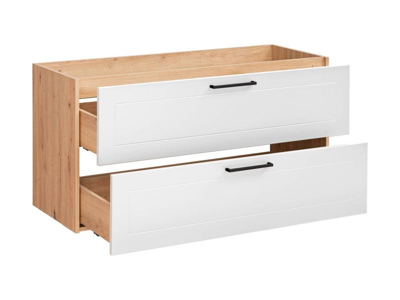 Skrinka do kúpeľne 854 artisan oak/white