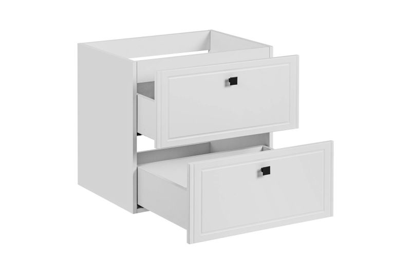 Skrinka do kúpeľne 82-60 biela/biely mat