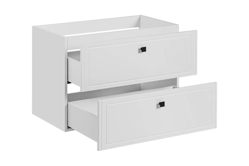 Skrinka do kúpeľne 82-80 biela/biely mat
