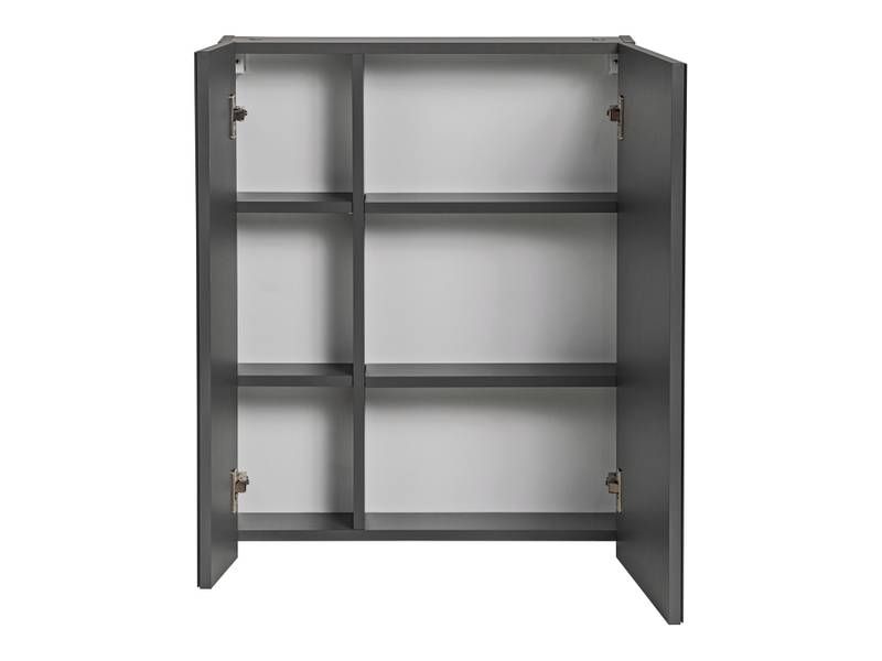 Skrinka do kúpeľne 840 Sivá diamantová