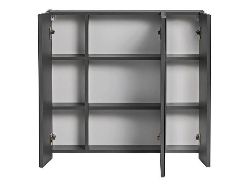 Skrinka do kúpeľne 841 Sivá diamantová