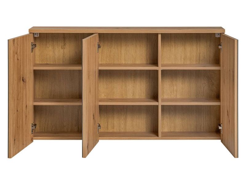 Skrinka do kúpeľne 842 dub artisan/zrkadlo