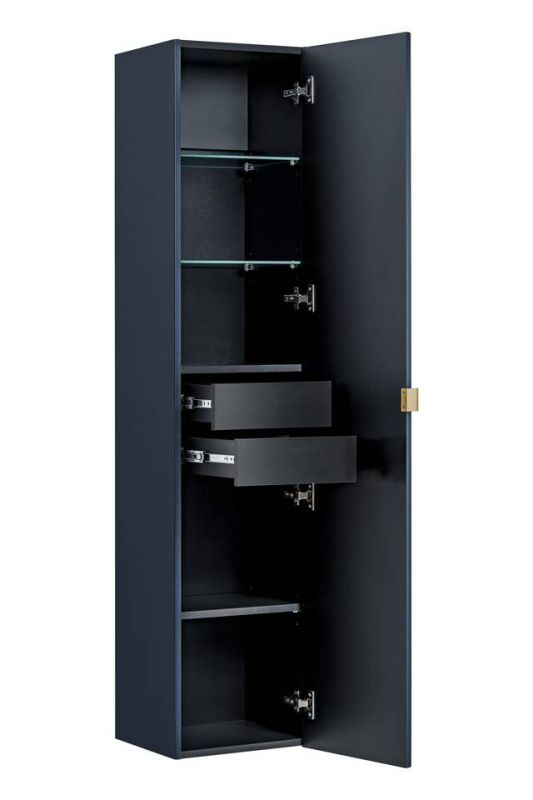 Skrinka do kúpeľne 80-01-C-1D2S modrý indigo