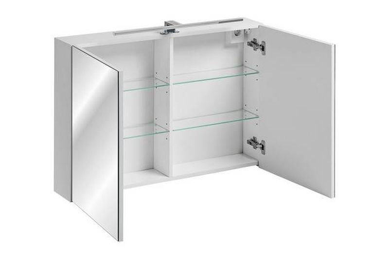 Skrinka do kúpeľne 84-90-B-2D biela/biela