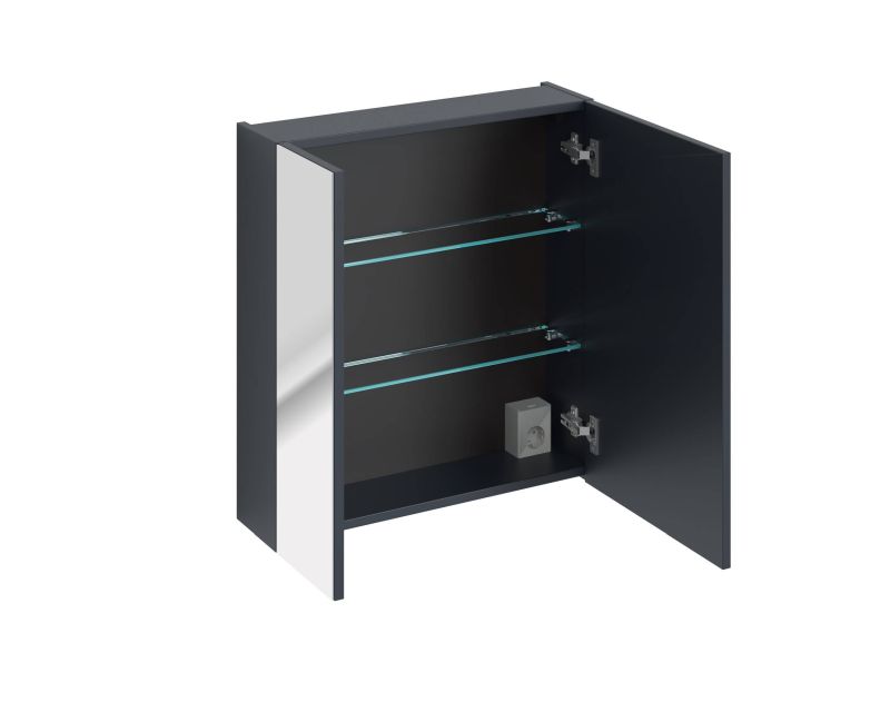 Skrinka do kúpeľne 84-60-B-2D modrý indigo