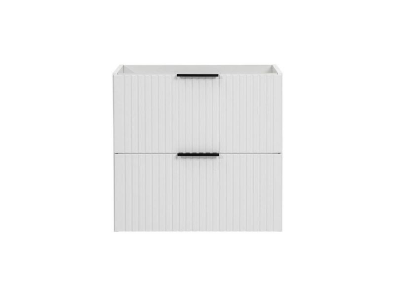 Skrinka do kúpeľne 82-60-B-2S biela-biely mat