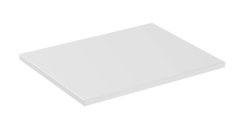 Kúpeľňová doska 89-80-B, biely mat/biela alpská