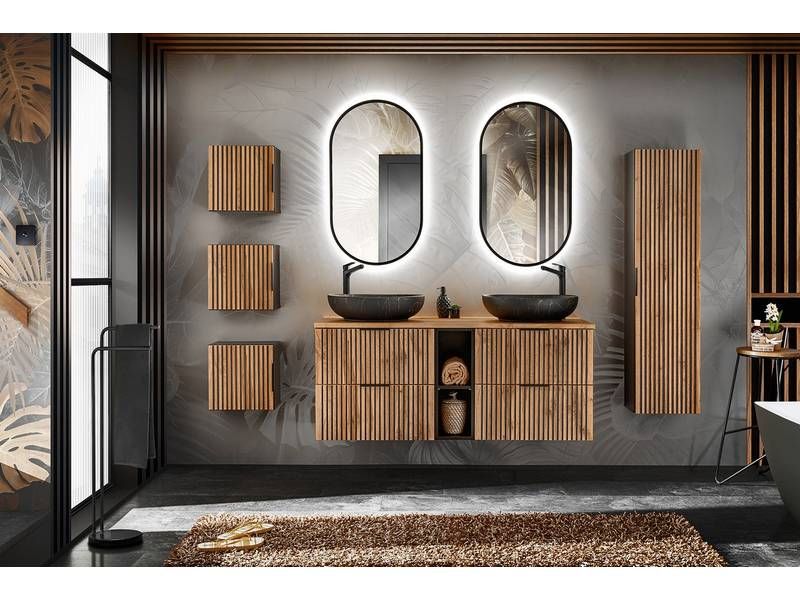 Skrinka do kúpeľne 81-01-A dub