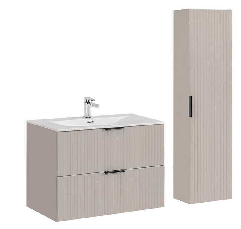 Skrinka do kúpeľne 82-80-B-2S, cashmere