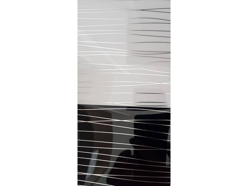 Kuchynská zostava 240 biely lesk-čierny lesk