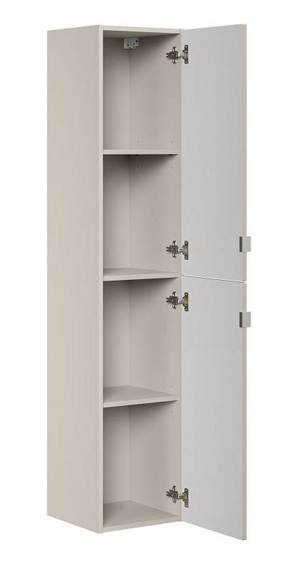 Skrinka do kúpeľne 80-35-2D, cashmere mat, 2x dvierka