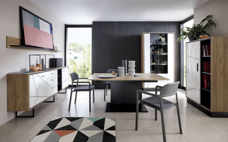 Polička BROP01 čierna perla-dub catania