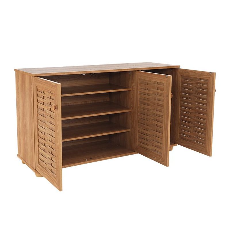 Botník trojdverový, MDF laminovaná, natural