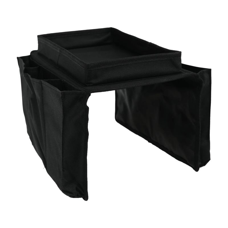 Organizér na pohovku, čierna