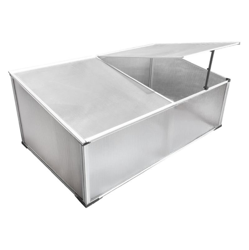 Záhradný skleník-parenisko, polykarbonát, 100x60x30