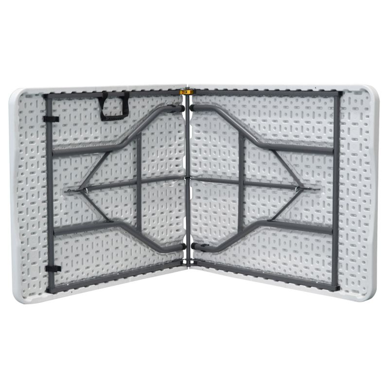 Praktický záhradný stôl biely