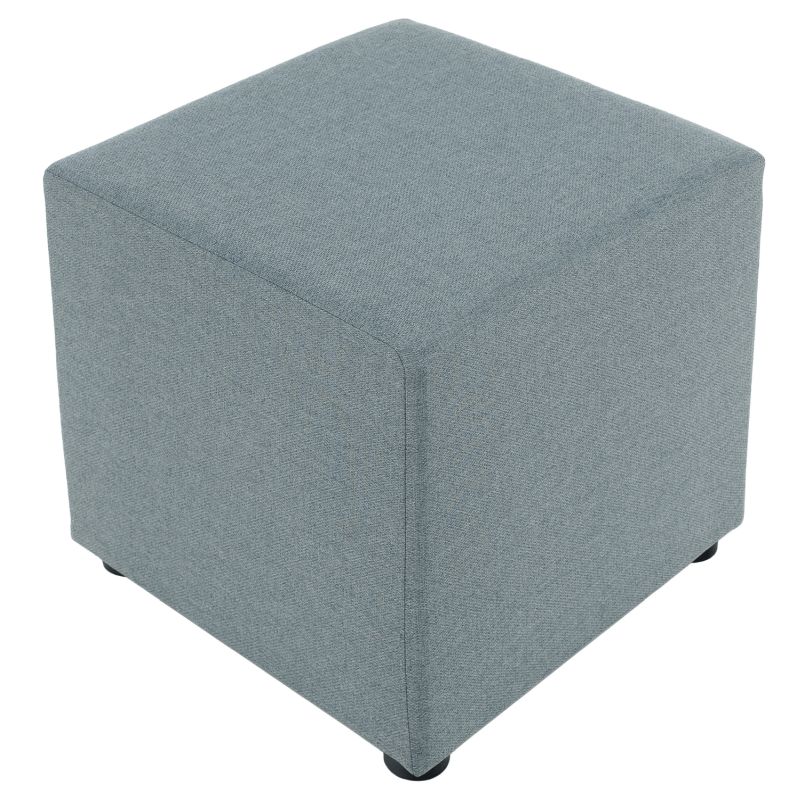 Praktický taburet, látka Twist mentolová