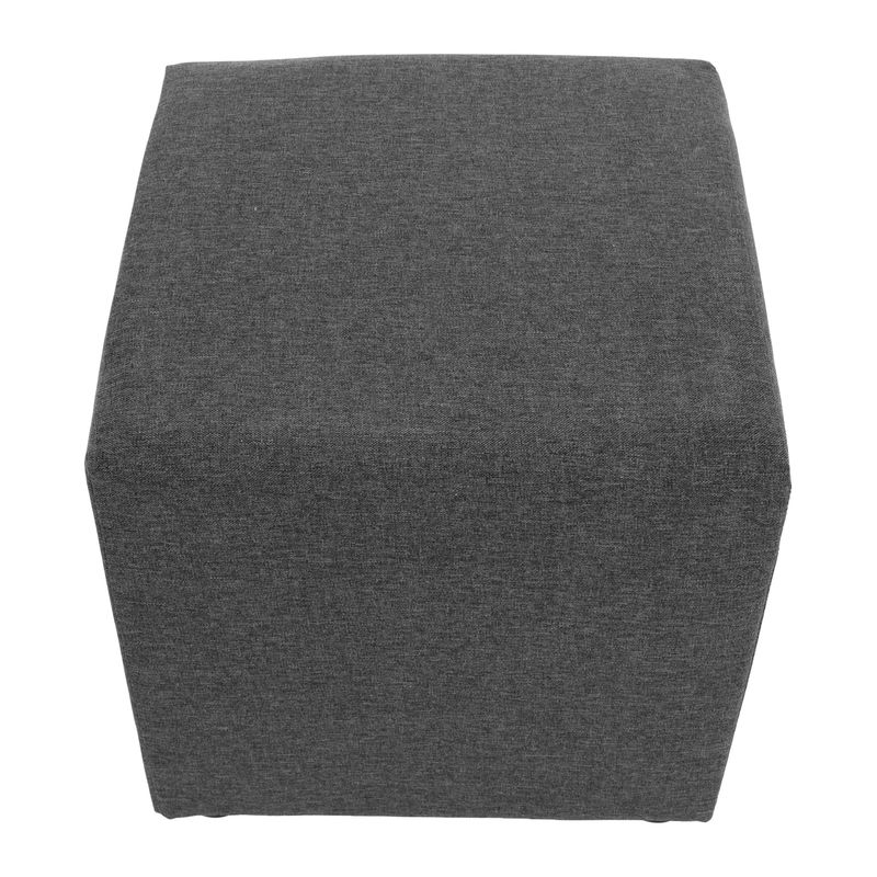 Praktický taburet, látka Savana sivá