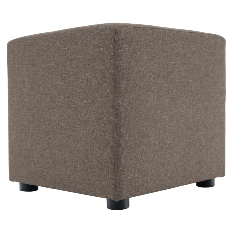 Praktický taburet, látka Savana hnedá