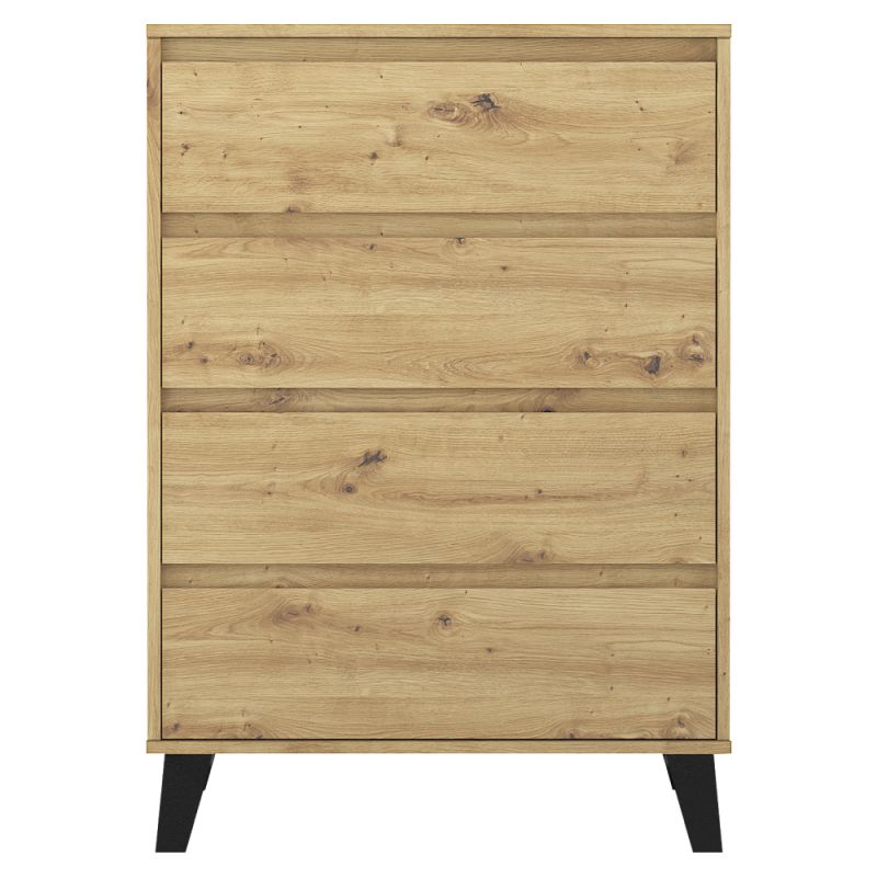 Komoda 4S70, 4x šuplík, dub artisan