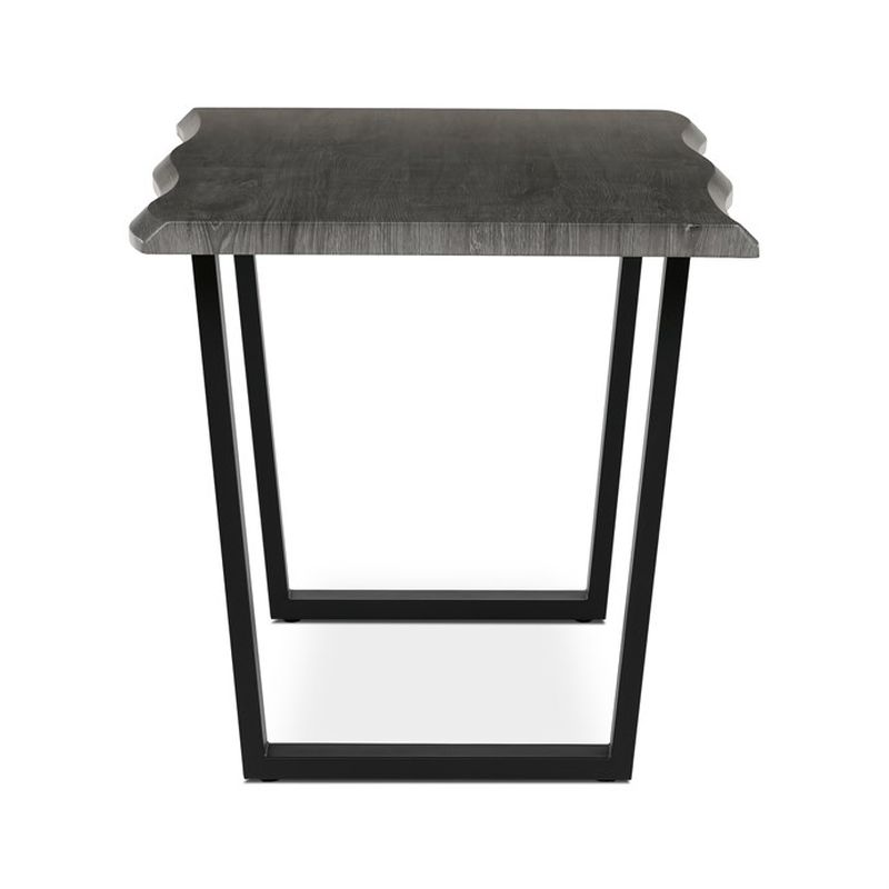 Stôl jedálenský 140x80, MDF doska dekor sivý dub, nohy v tvare U