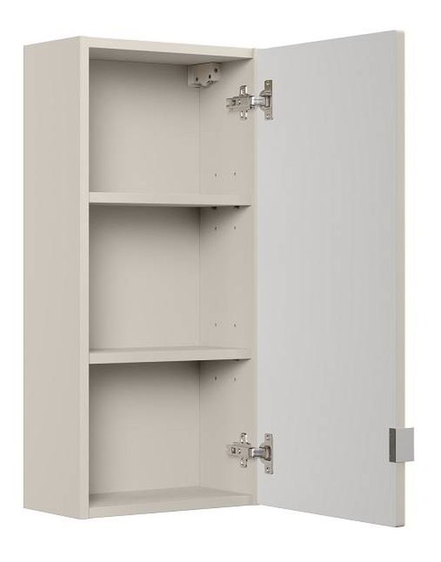 Skrinka do kúpeľne 83-35-1D, cashmere mat, 1x dvierka