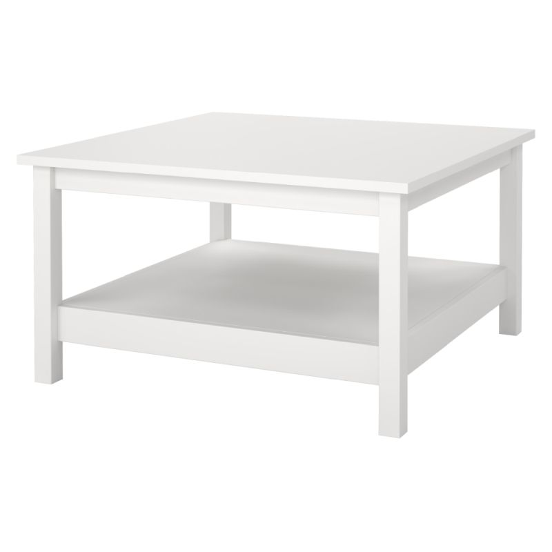 Jednoduchý konferenčný stolík, biely